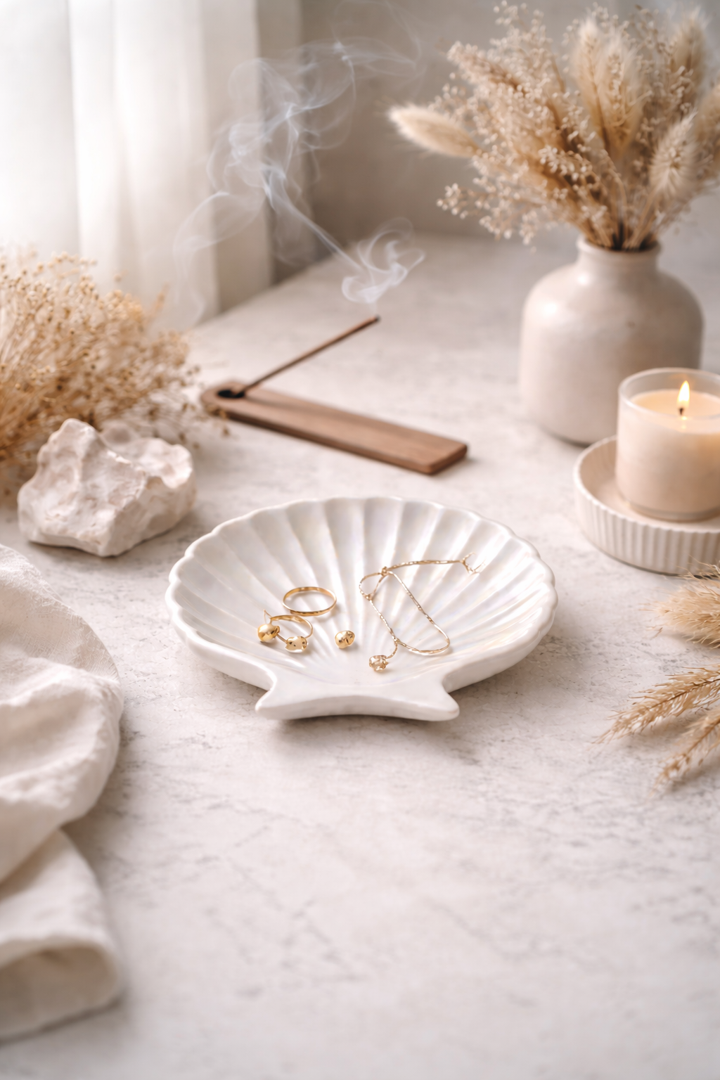 Sea Shell Trinket Tray