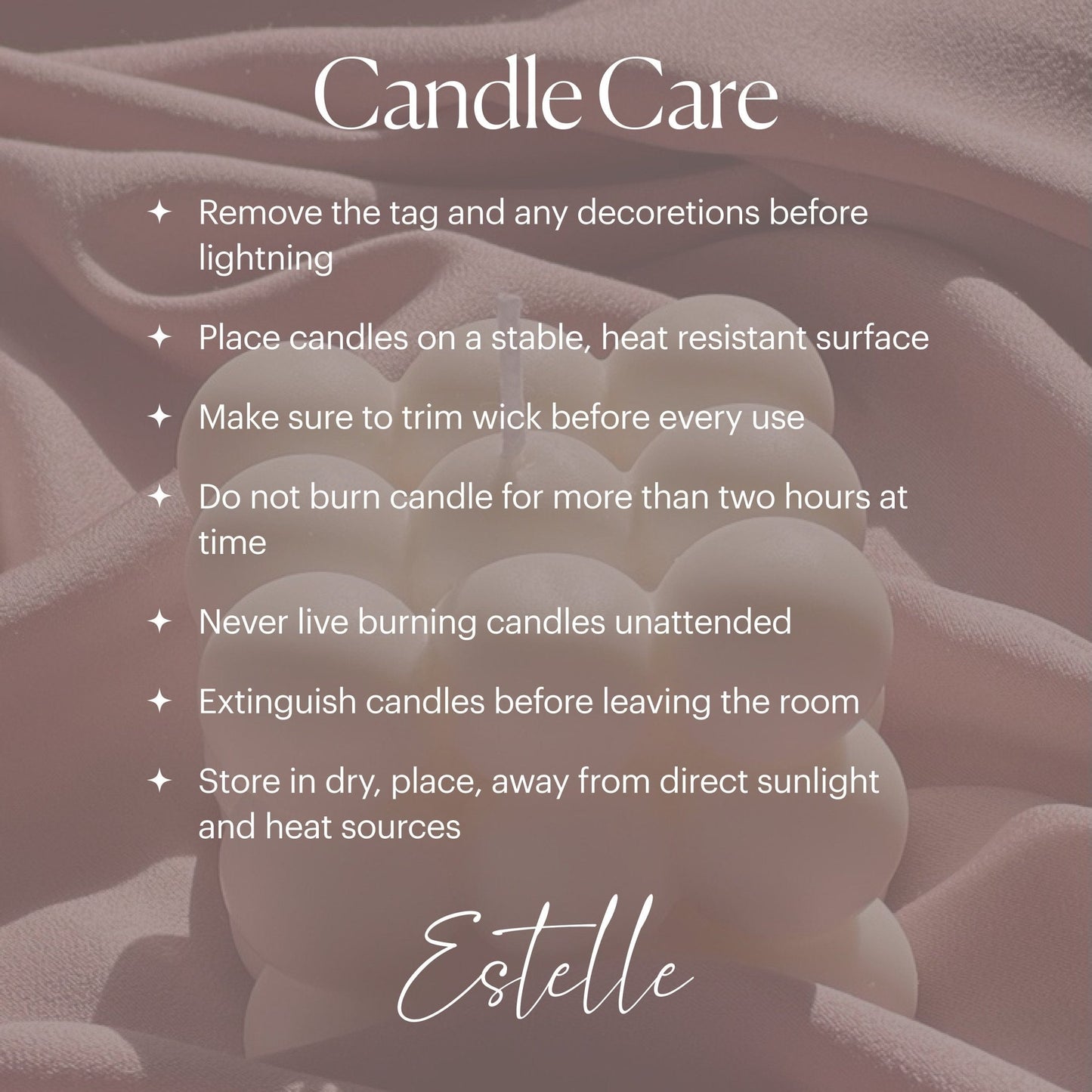 Handmade Rose Soy Candle | Home Decor - Chic Chaos Home