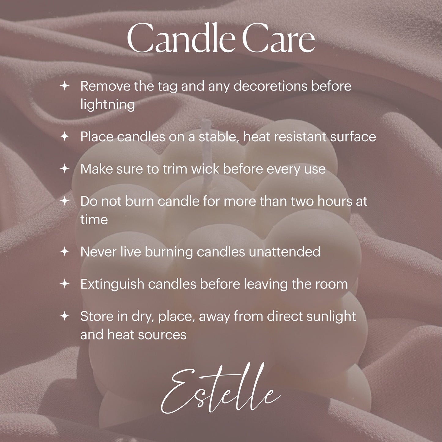 Lips Soy Wax Candle | Handmade Home Decor