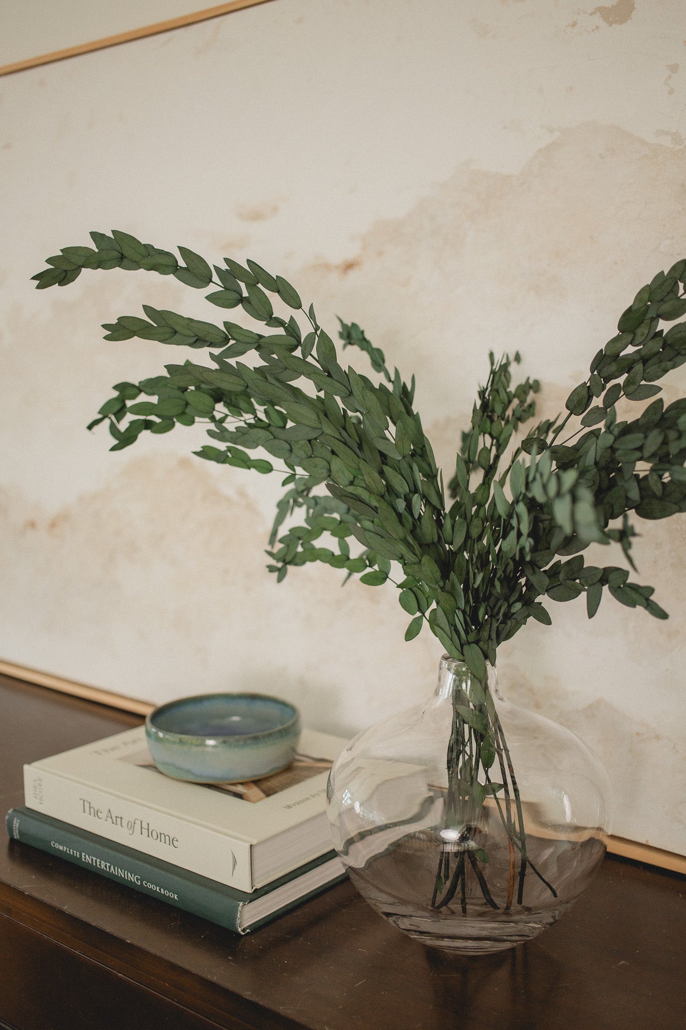 Preserved Short Willow Eucalyptus (Parvifolia) - Chic Chaos Home
