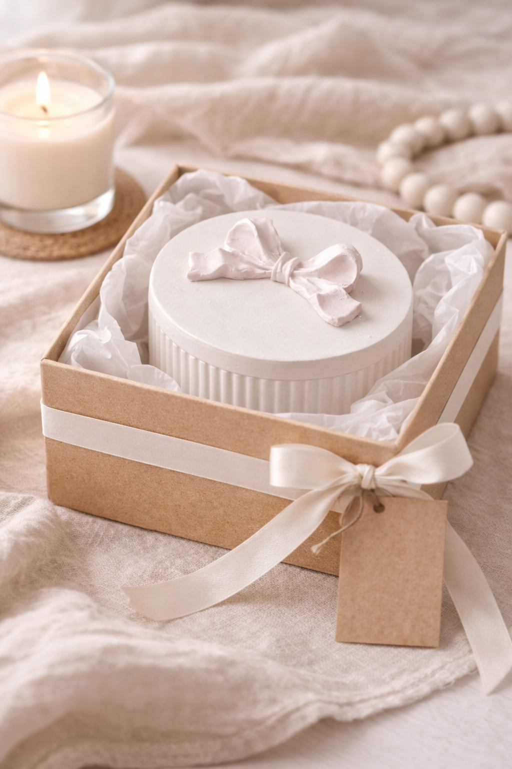 Bow Trinket Jar