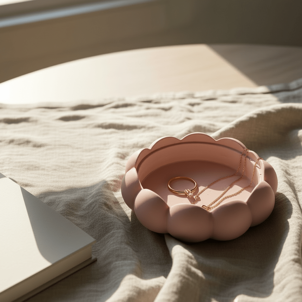 Bloom Dish – Flower Jewelry Tray - Chic Chaos Home