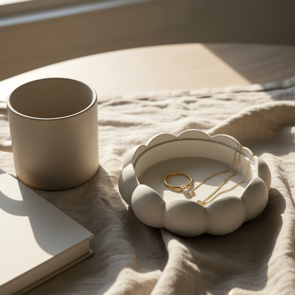 Bloom Dish – Flower Jewelry Tray