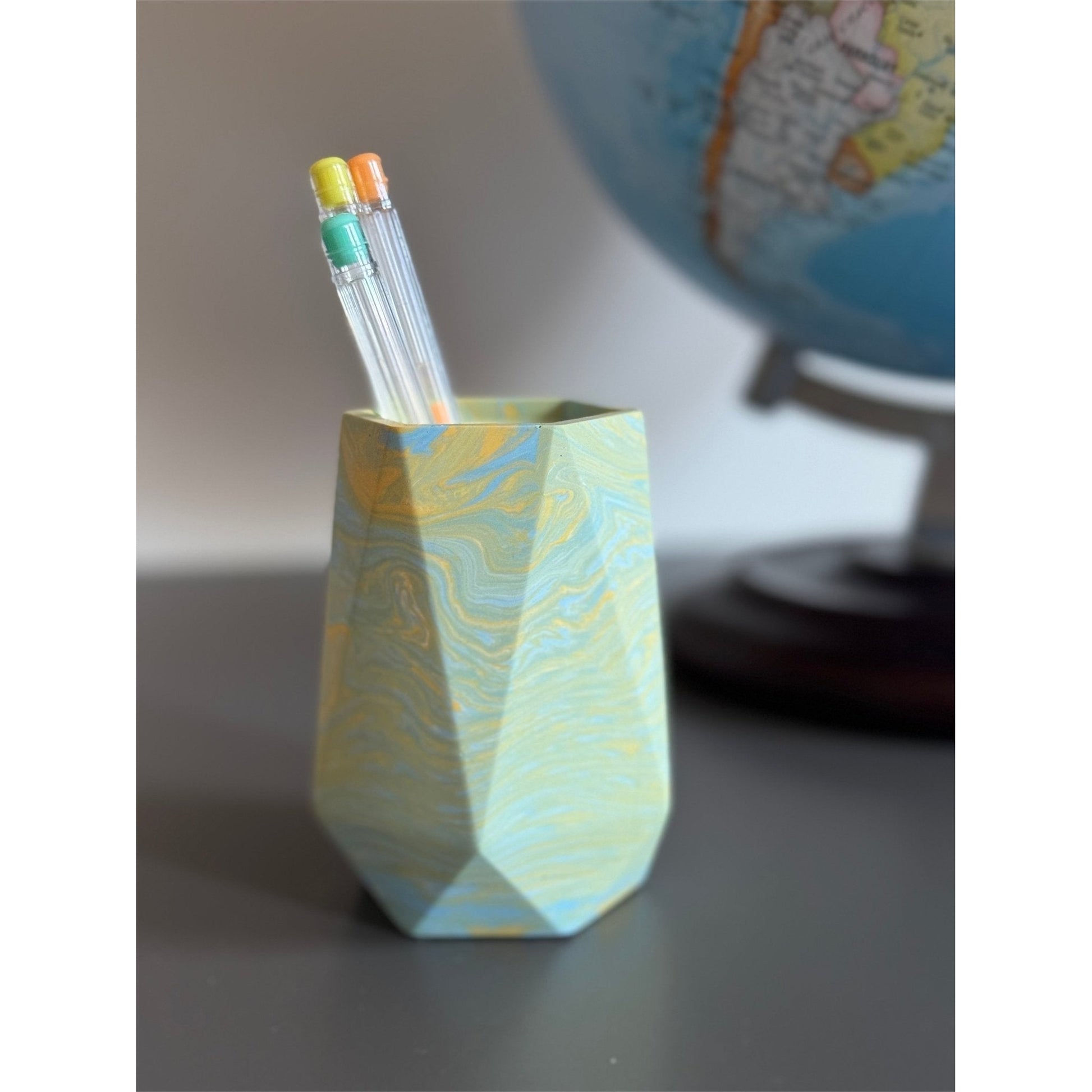 Geometric Vase Pen Holder