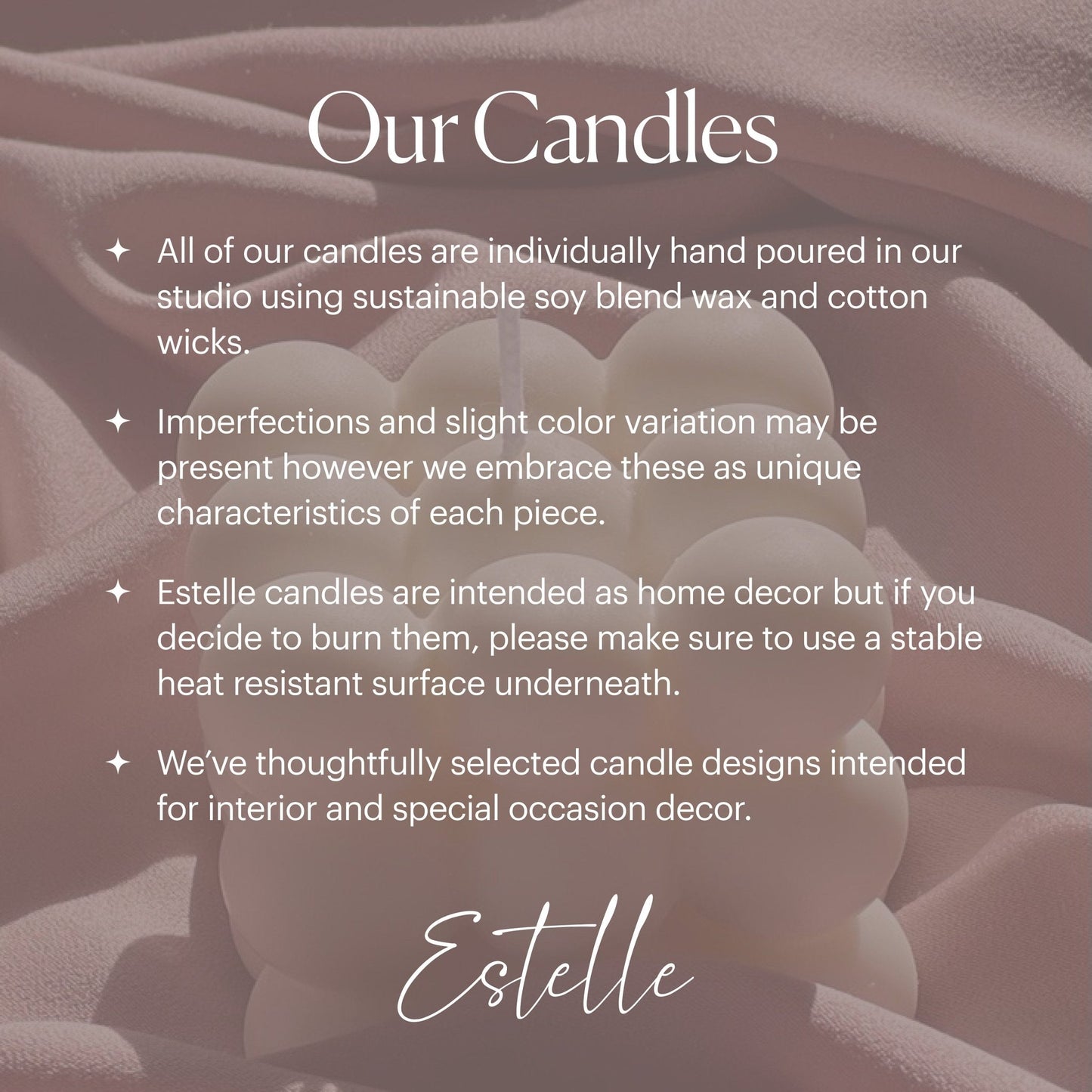 Handmade Rose Soy Candle | Home Decor - Chic Chaos Home
