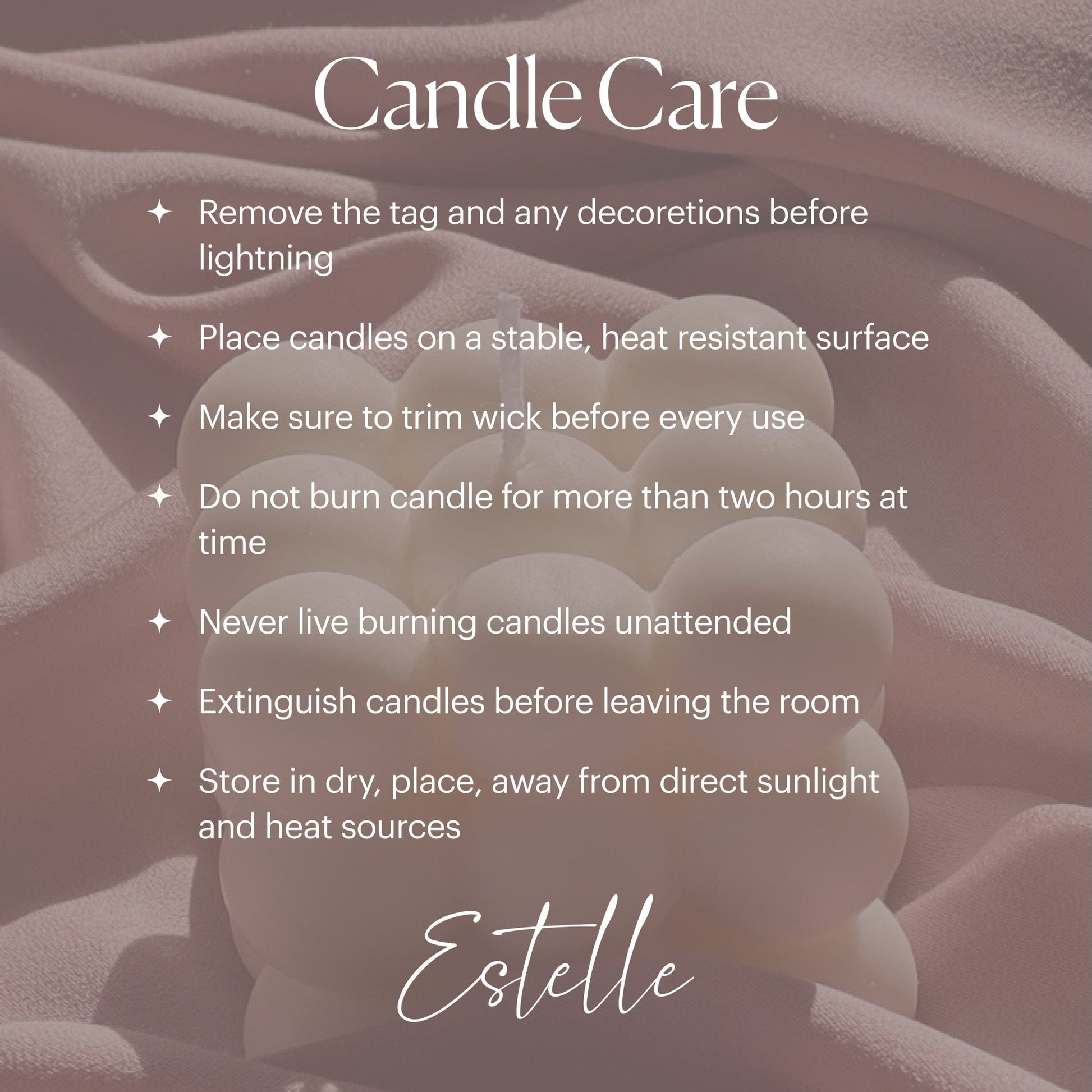 Handmade Rose Soy Candle | Home Decor - Chic Chaos Home