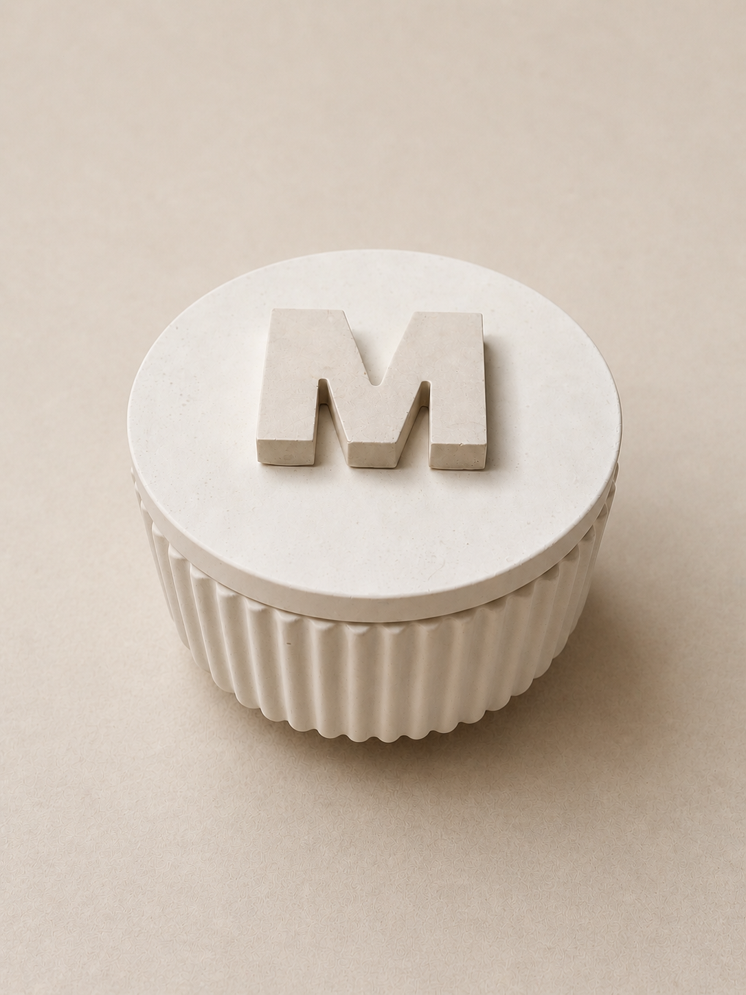 Personalized Initial Trinket Jar