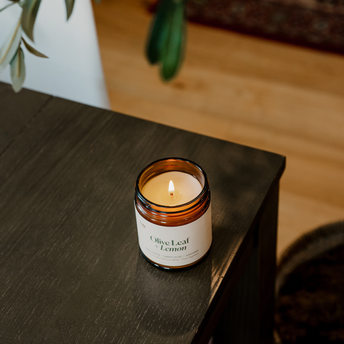 Olive Leaf + Lemon Candle - Chic Chaos Home