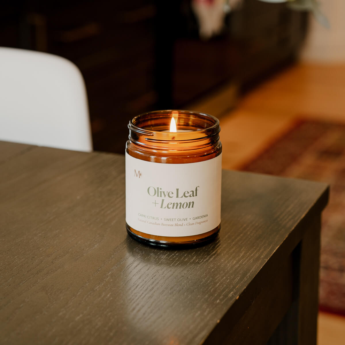 Olive Leaf + Lemon Candle - Chic Chaos Home