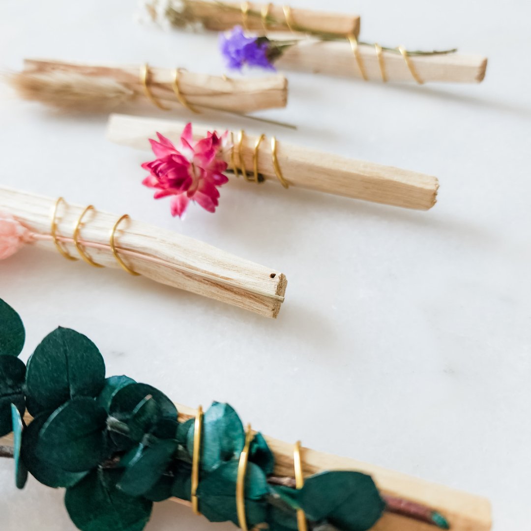 Palo Santo Floral Sticks