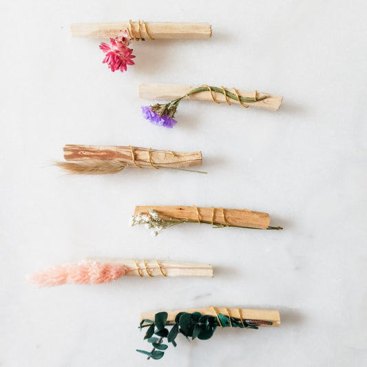 Palo Santo Floral Sticks