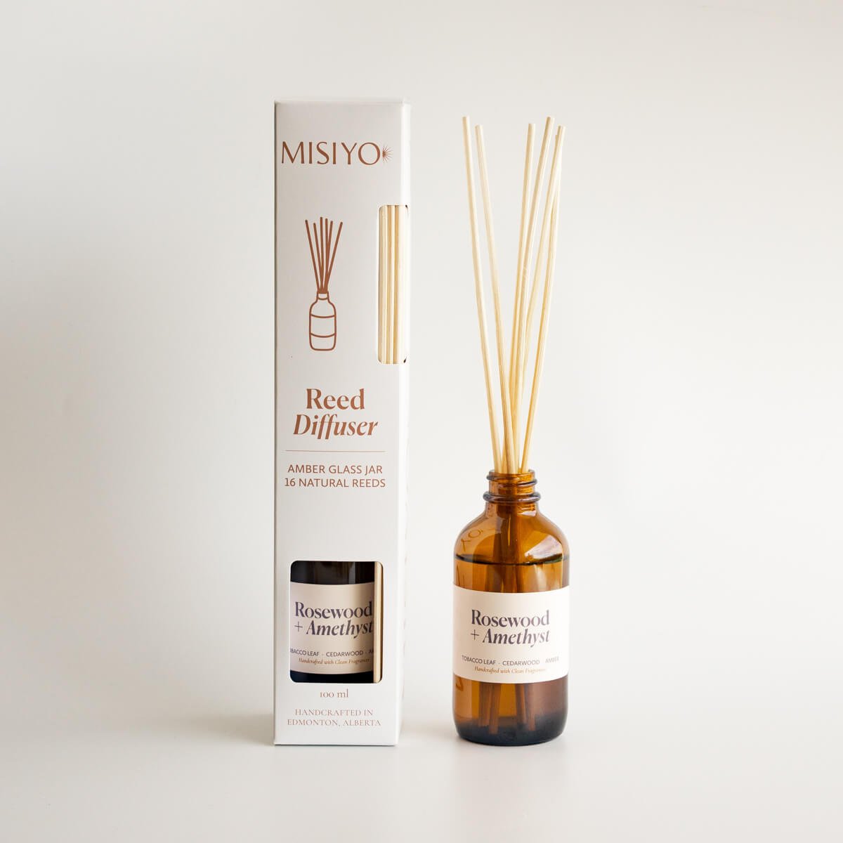 Rosewood + Amethyst Reed Diffuser - Chic Chaos Home