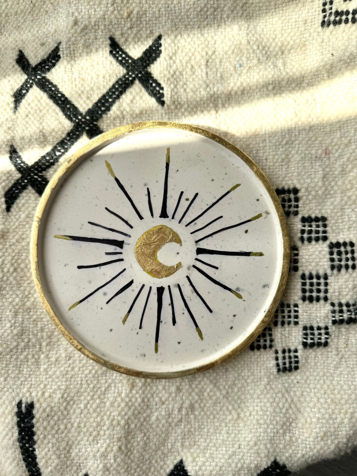 Round Moon Trinket Tray