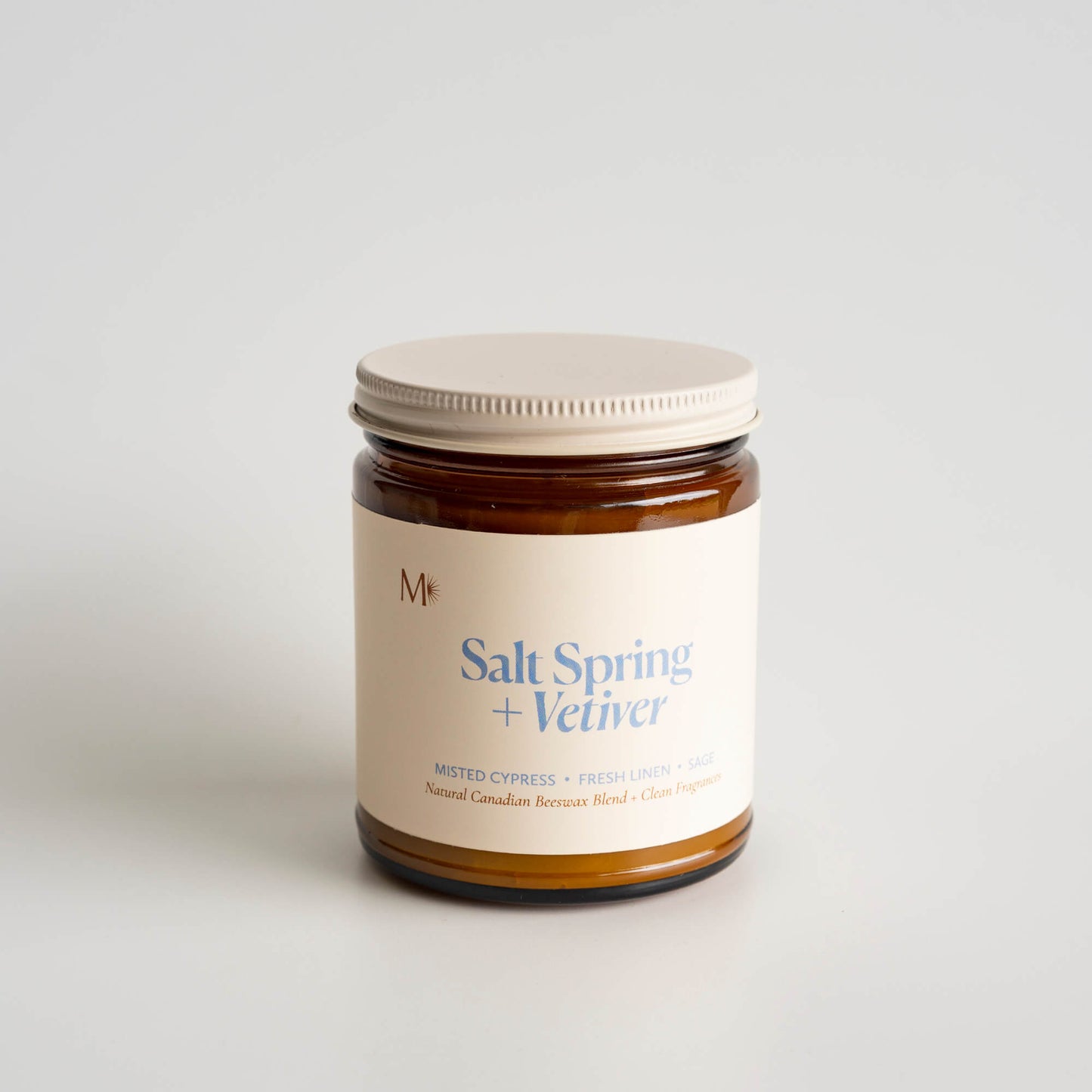 Salt Spring + Vetiver Candle - Chic Chaos Home