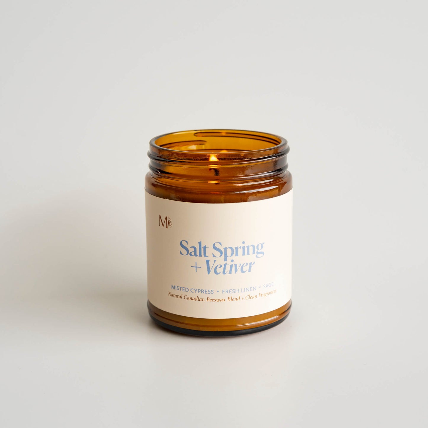 Salt Spring + Vetiver Candle - Chic Chaos Home
