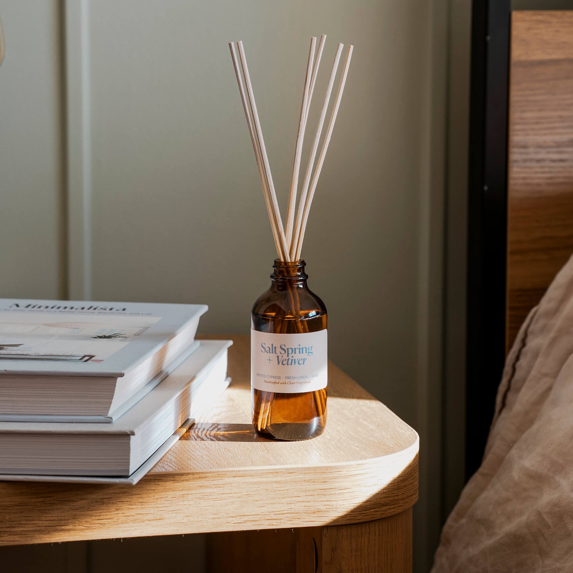 Salt Spring + Vetiver Reed Diffuser - Chic Chaos Home