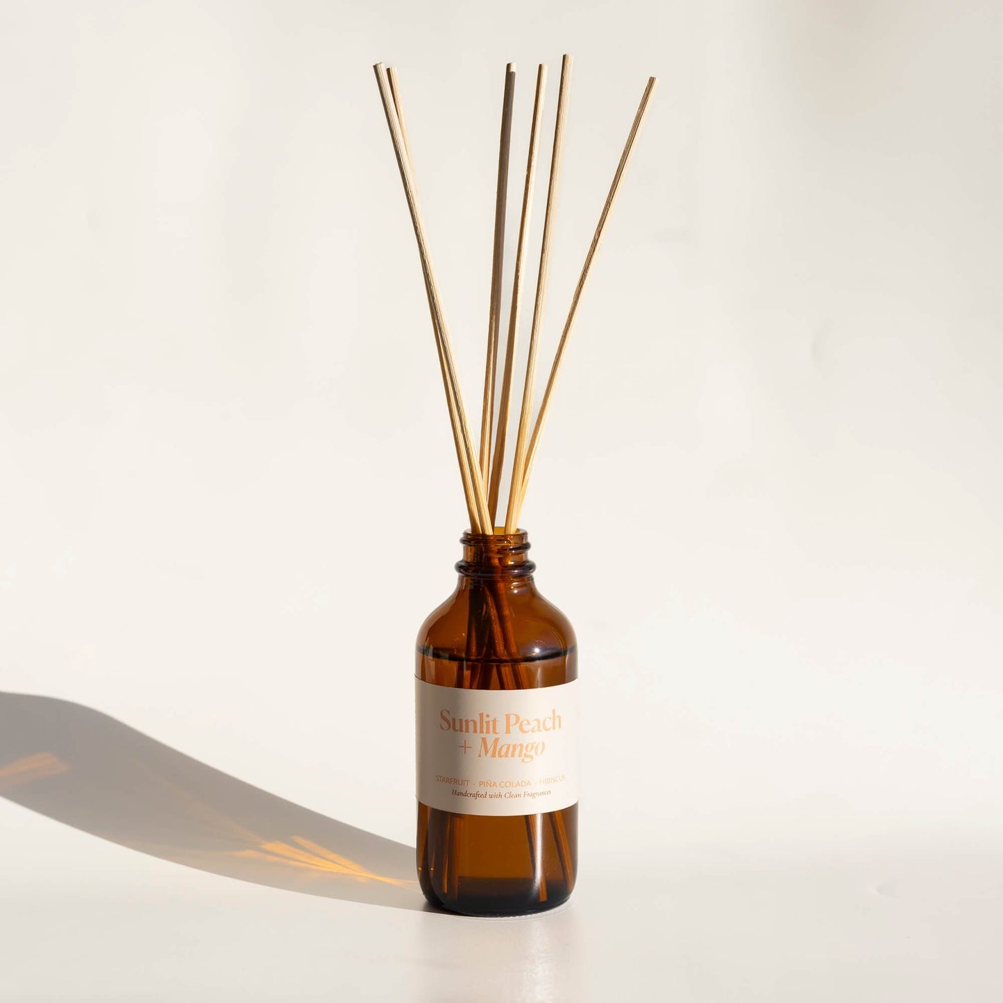 Sunlit Peach + Mango Reed Diffuser - Chic Chaos Home