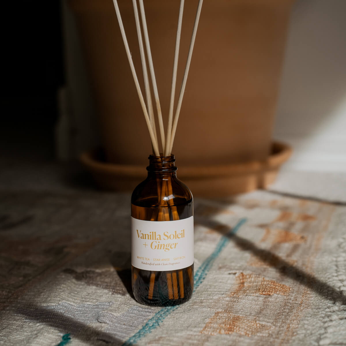 Vanilla Soleil + Ginger Reed Diffuser - Chic Chaos Home