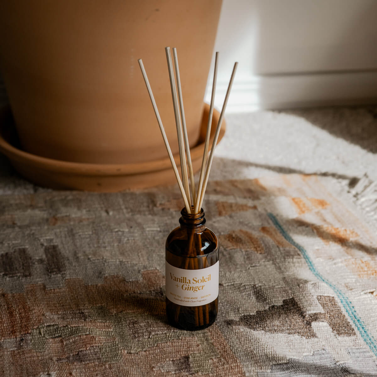 Vanilla Soleil + Ginger Reed Diffuser - Chic Chaos Home
