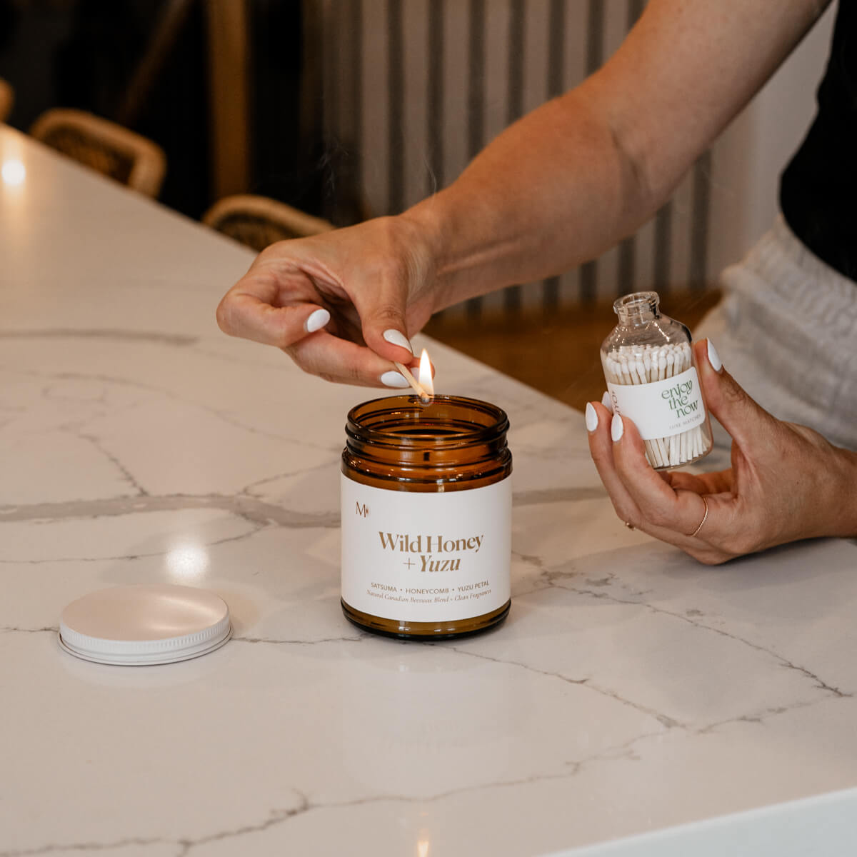 Wild Honey + Yuzu Candle - Chic Chaos Home
